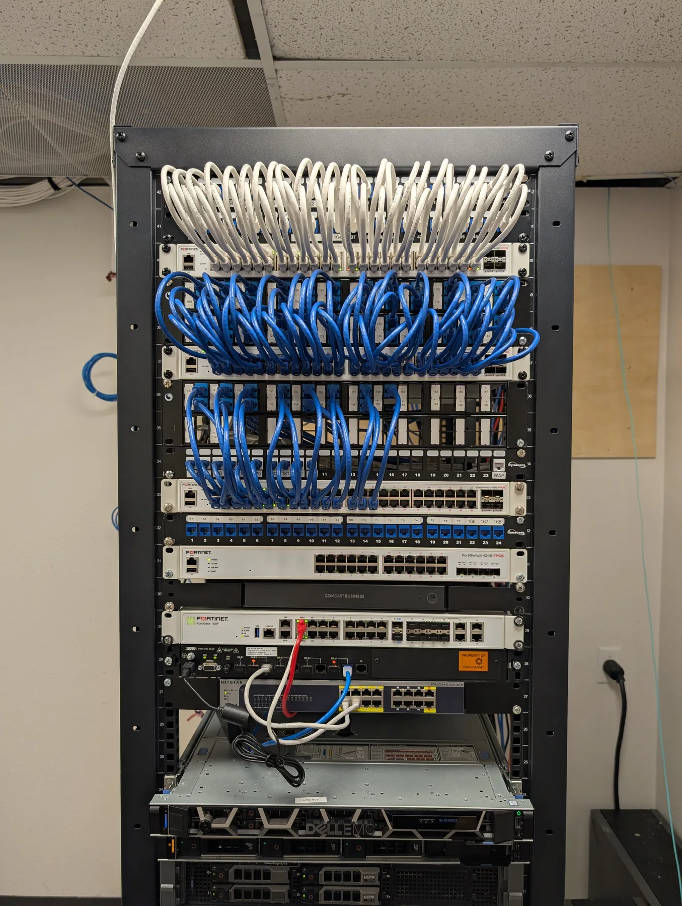 After - rebuilt core for core modernization project