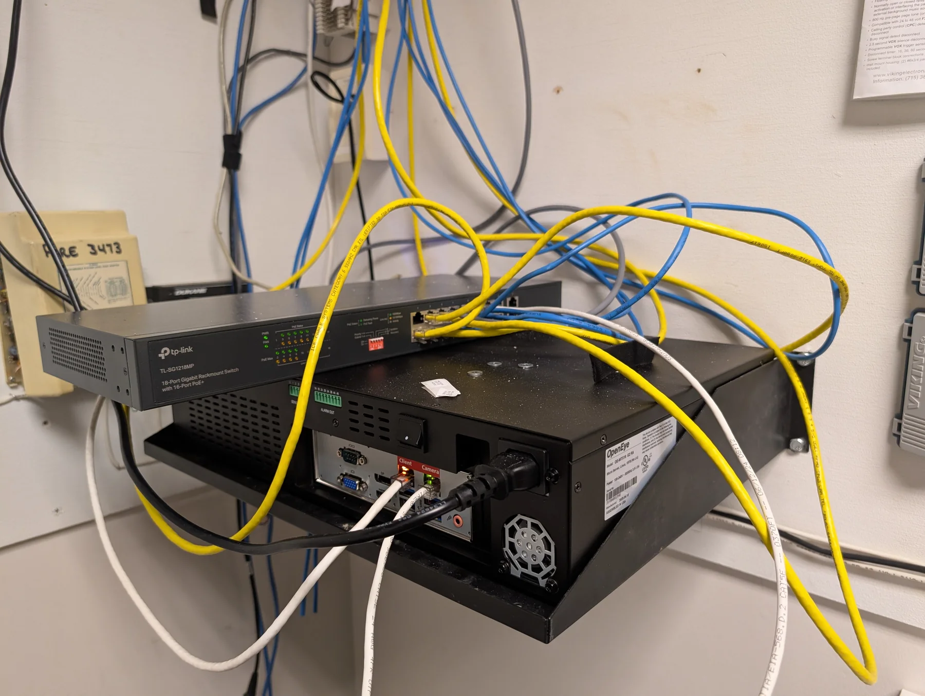 Network infrastructure for fortinet deployment project