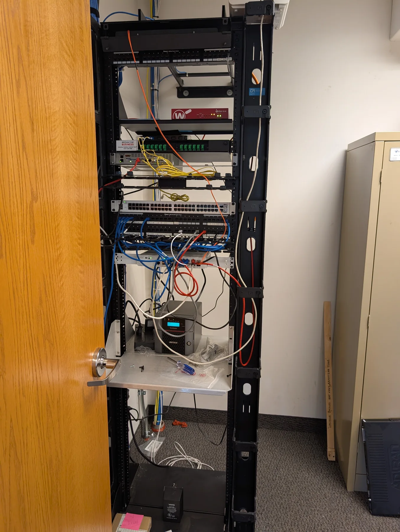 Installation for multi-building infrastructure project