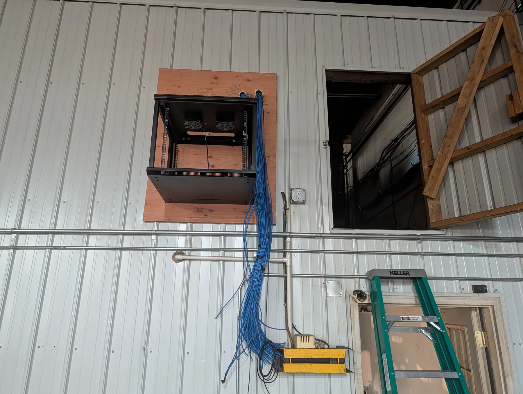 New IDF location for mdf / idf relocation project